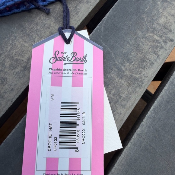 NWT MC2 Saint Barth Crochet Bucket Hat Multicolor - Picture 12 of 12